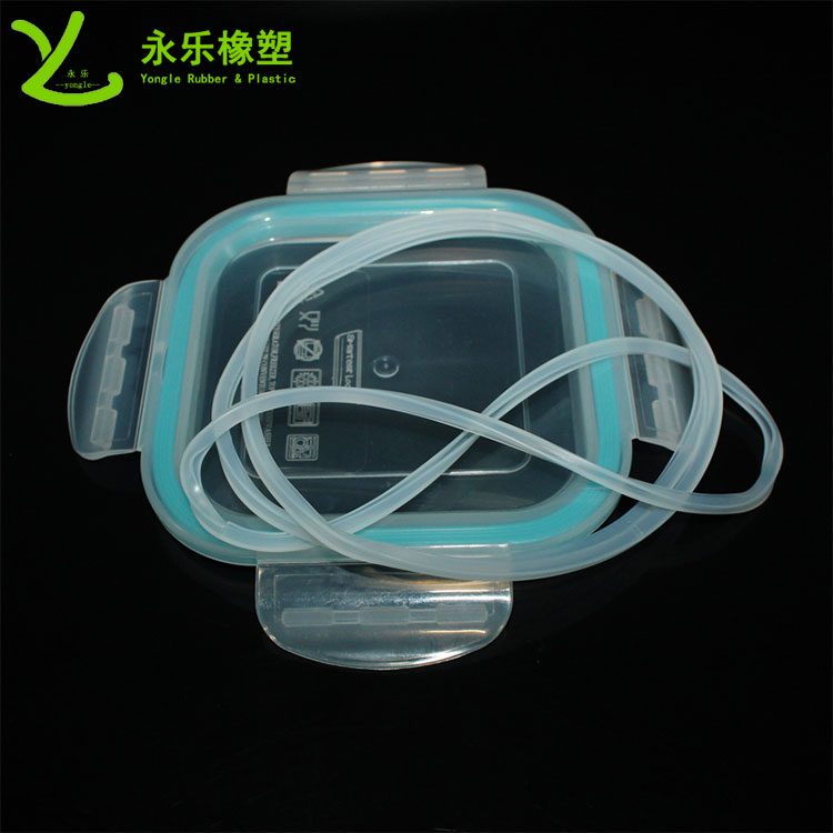 保鮮盒硅膠密封圈，日字形粘接硅膠圈，飯盒硅膠密封圈