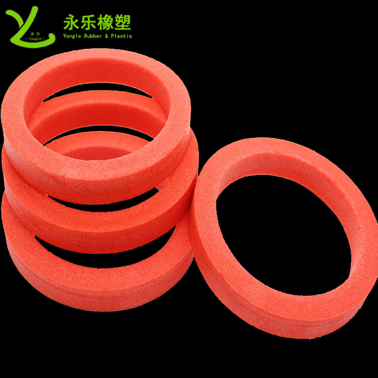 定制模壓發(fā)泡硅膠圈，防水模壓發(fā)泡硅膠圈，減震模壓發(fā)泡硅膠圈