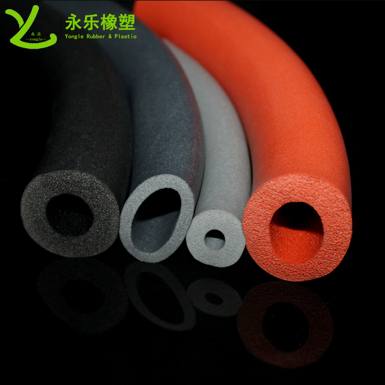 擠出發(fā)泡硅膠管，耐高溫發(fā)泡硅膠管，彩色發(fā)泡硅膠管