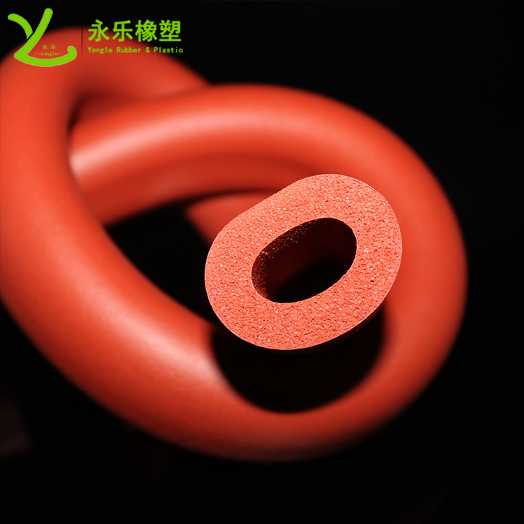 發(fā)泡硅膠管，耐高溫發(fā)泡硅膠管，阻燃硅膠發(fā)泡管，硅膠發(fā)泡管