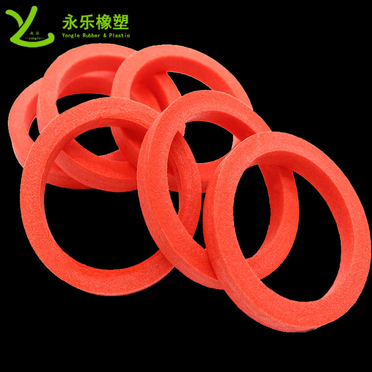 定制模壓發(fā)泡硅膠圈，防水模壓發(fā)泡硅膠圈，減震模壓發(fā)泡硅膠圈