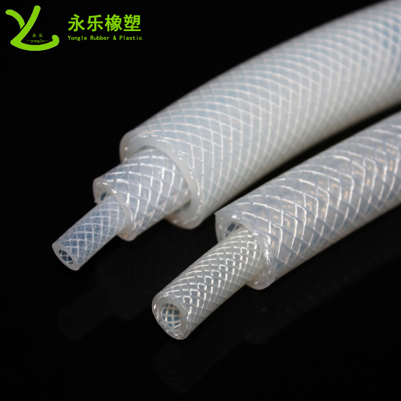 復(fù)合編織硅膠管，制氧機(jī)編織硅膠管，鉑金編織硅膠管