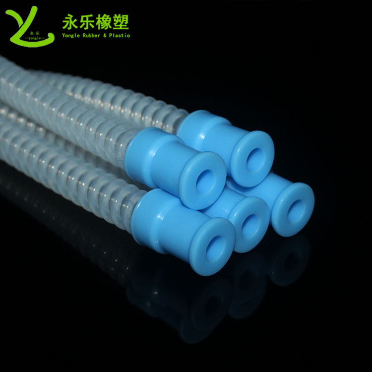 呼吸機(jī)硅膠波紋管，醫(yī)用硅膠波紋管，無氣味硅膠波紋管