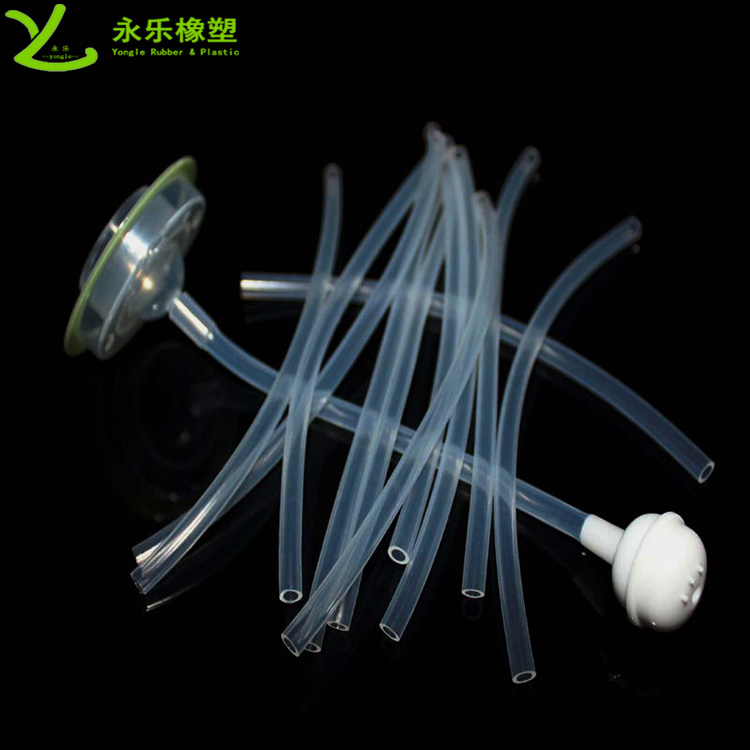 擠出奶瓶硅膠管，食品級透明奶瓶硅膠管，耐高溫硅膠管
