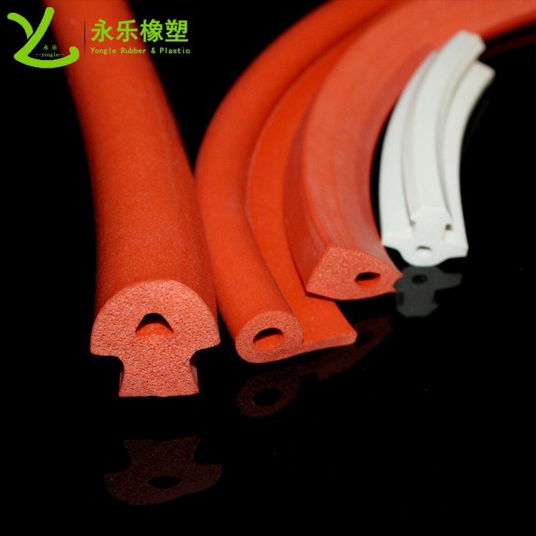 耐高溫發(fā)泡硅膠條，阻燃發(fā)泡硅膠條，細(xì)孔硅膠發(fā)泡條