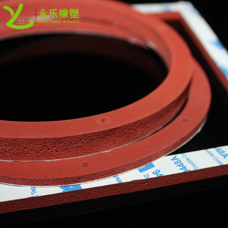 定制模壓發(fā)泡硅膠墊，無氣味模壓發(fā)泡硅膠墊，耐高溫模壓發(fā)泡硅膠墊