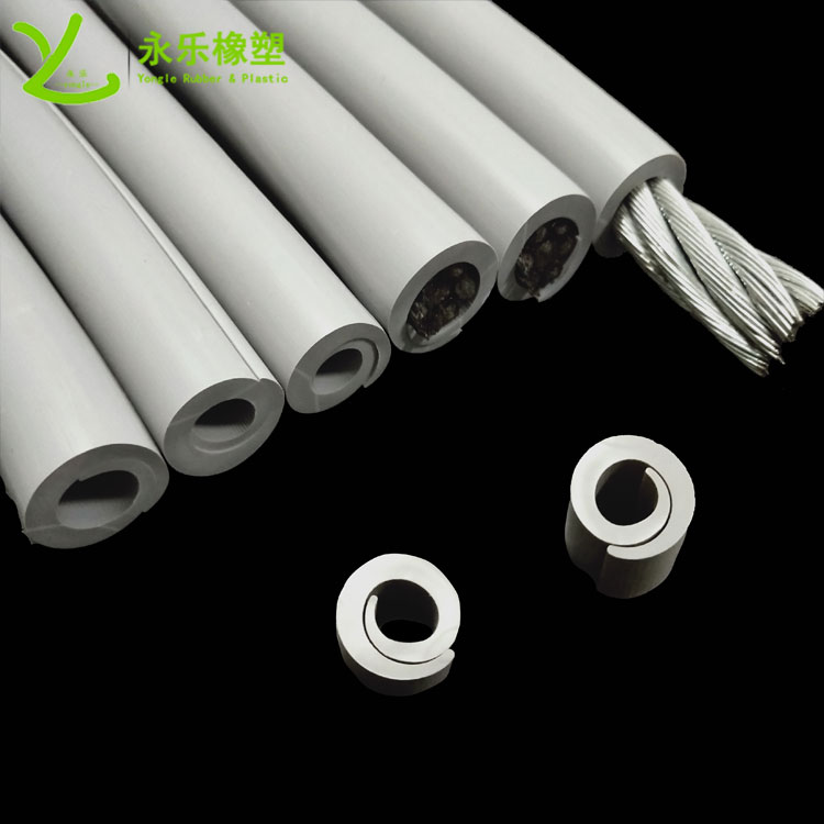 定制電力硅膠螺旋管，阻燃電力硅膠螺旋管，耐高溫電力硅膠螺旋管