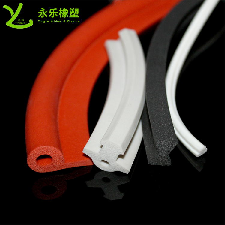 耐高溫發(fā)泡硅膠條，阻燃發(fā)泡硅膠條，細(xì)孔硅膠發(fā)泡條