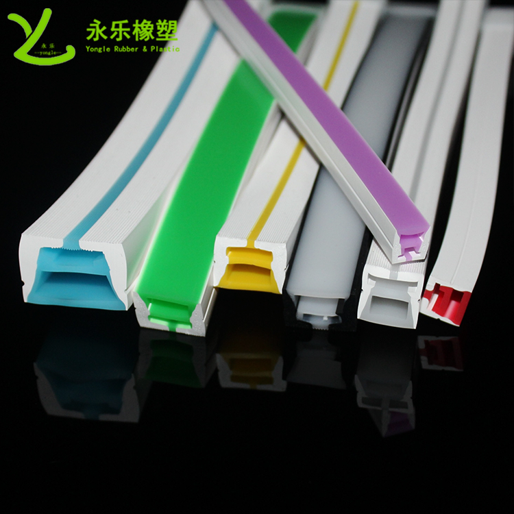 擠出LED硅膠霓虹套管，防水LED硅膠霓虹套管，雙色LED硅膠霓虹套管