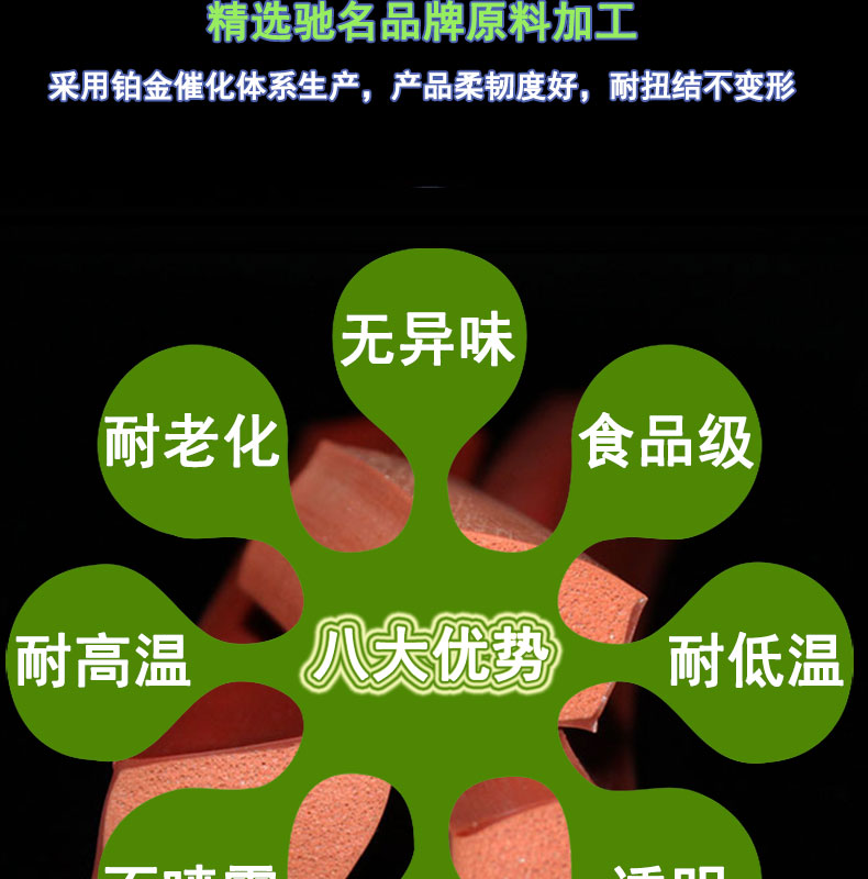 防撞復合發(fā)泡硅膠條